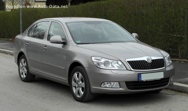 2009 Skoda Octavia II (facelift 2009) RS 2.0 TDI (170 Hp)